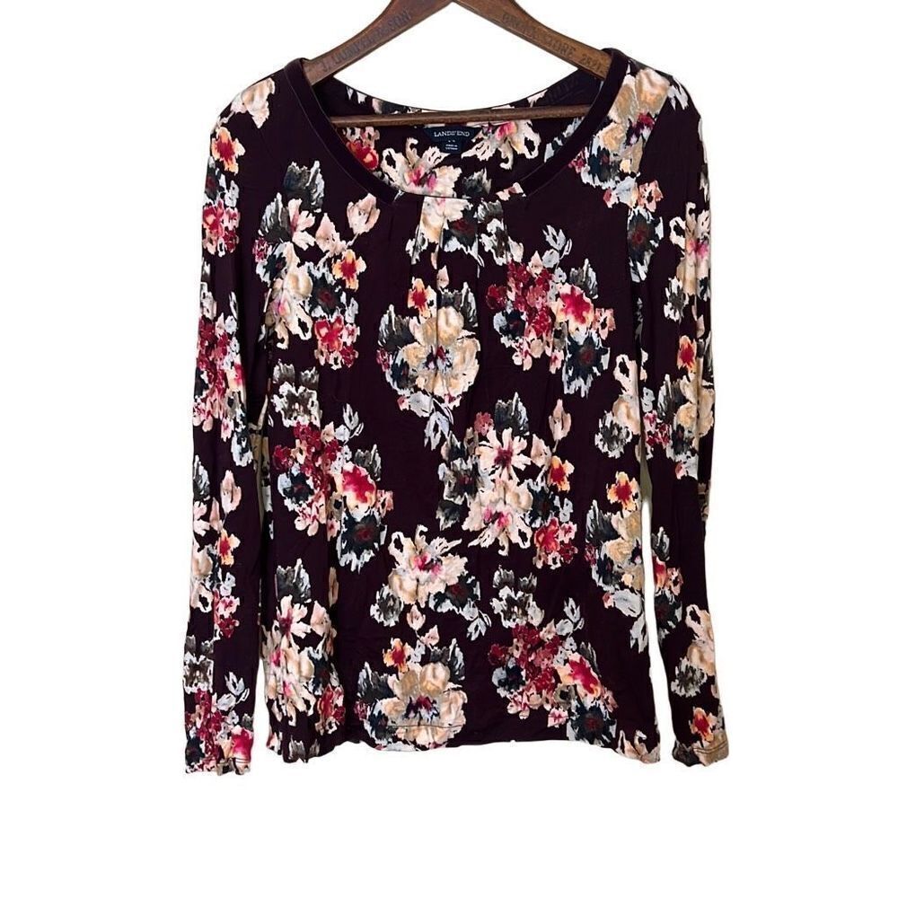 Lands' End Floral Top - Picture 2 of 10